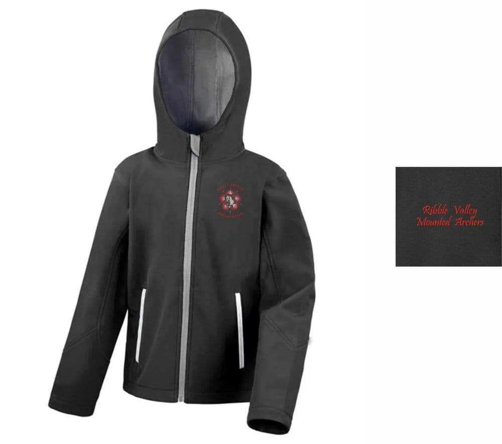 Ribble Valley Mounted Archers softshell jacket R230