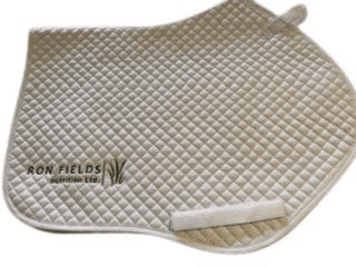 Ron Fields Close Contact White Saddlecloth