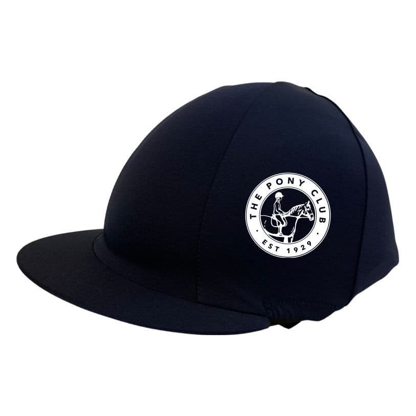 Ross-shire Navy Lycra Hat Silk with button