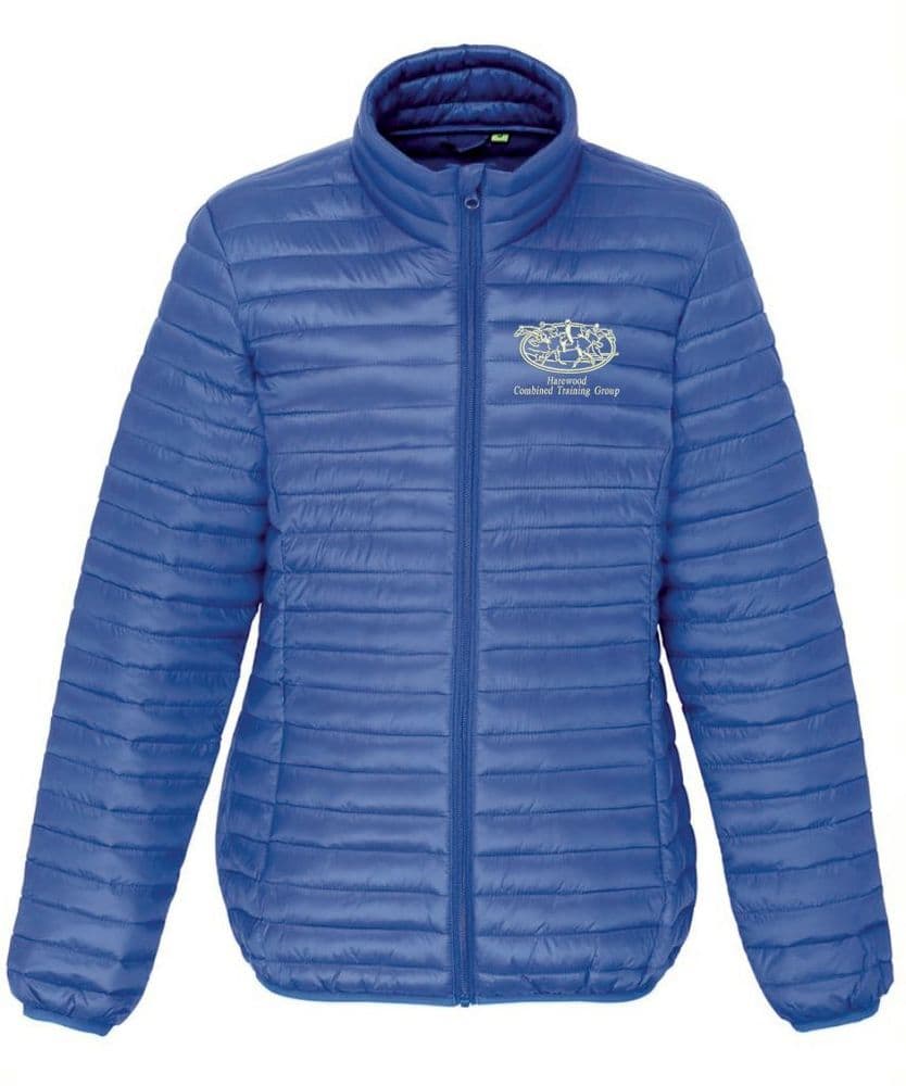 Royal Blue HCTG Womens Padded Jacket TS18F