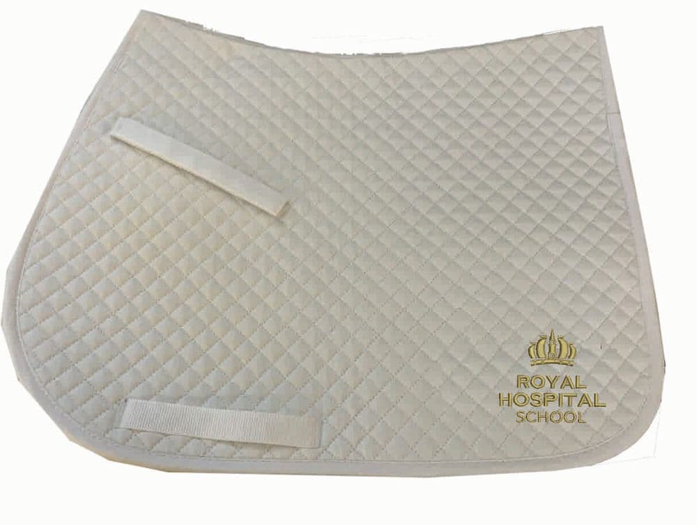 Royal Hospital School GP white saddlecloth
