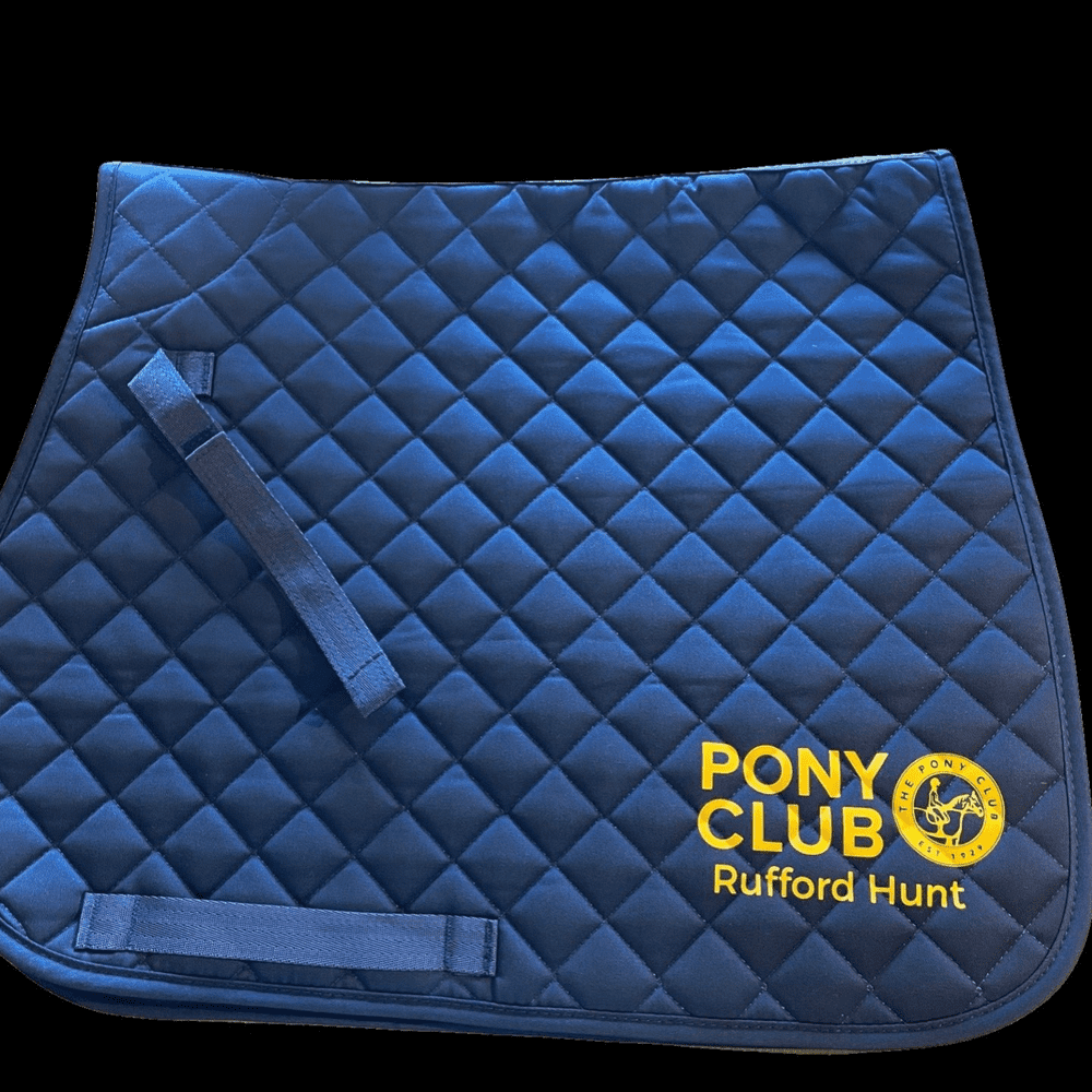 Rufford Navy Saddlecloth for Rally's