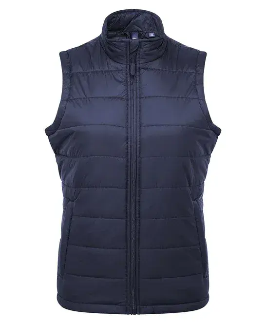 Sedbergh School Equestrian Ladies Navy Padded Gilet KK6114