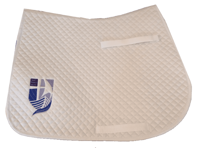SFX White GP Saddlecloth