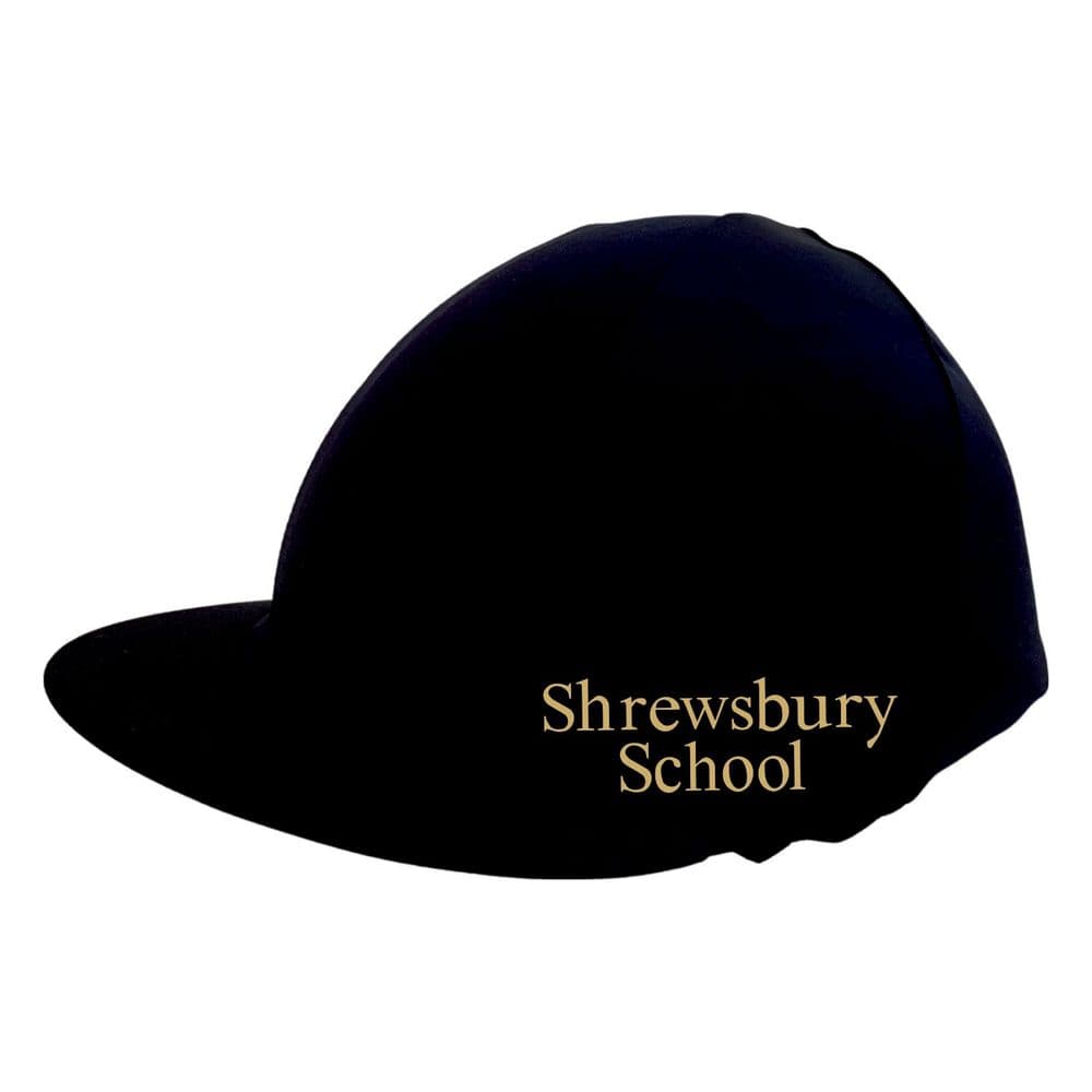 Shrewsbury School Navy  hat silk -with button