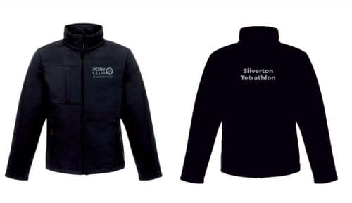 Silverton Hunt Junior Classic Softshell 3 layer jacket. Navy