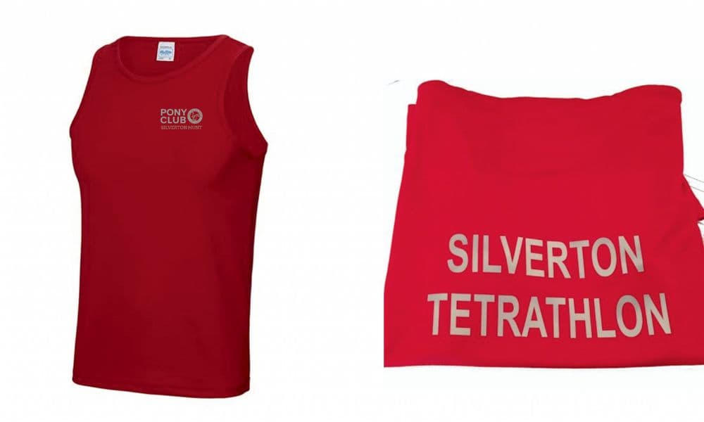 Silverton Red Children's Tet running vest JC07j