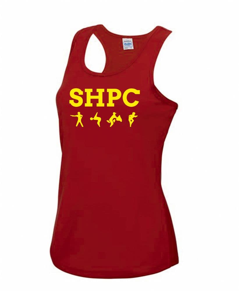 Sinnington PC Red Girlie cool vest JC015