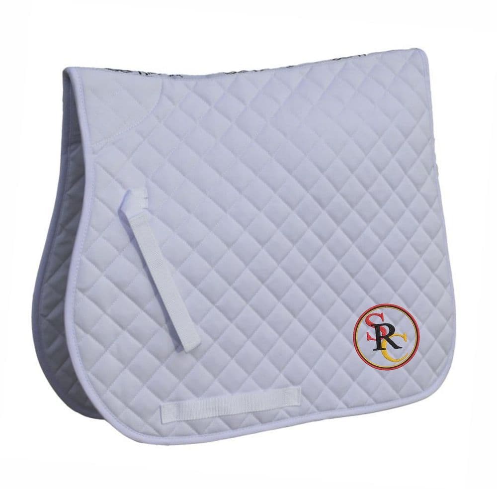 Solihull Riding Club White GP Saddlecloth