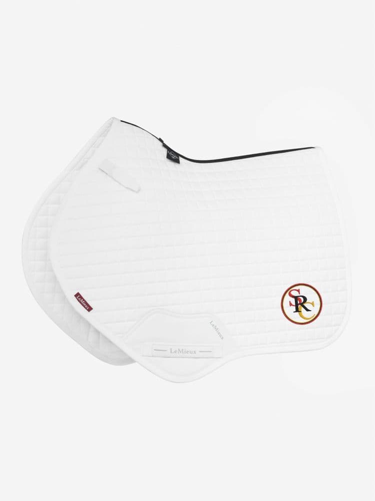Solihull Riding Club White LeMieux Close Contact Saddle Pad