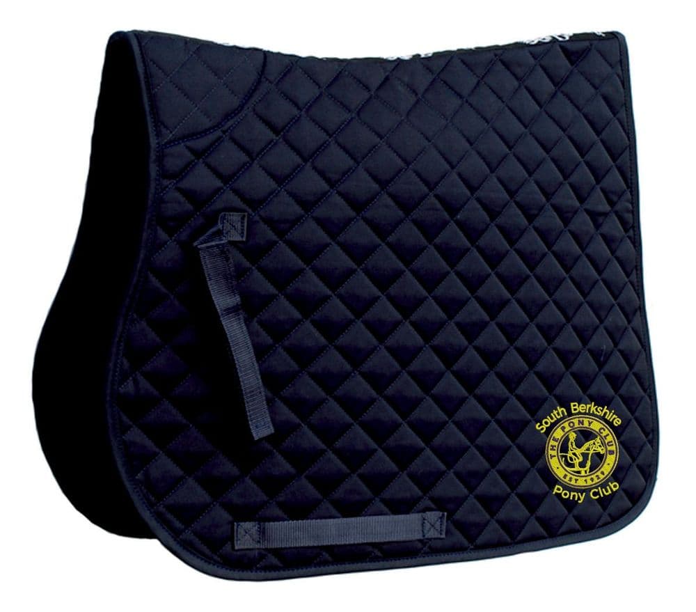 South Berks Navy Saddlecloth