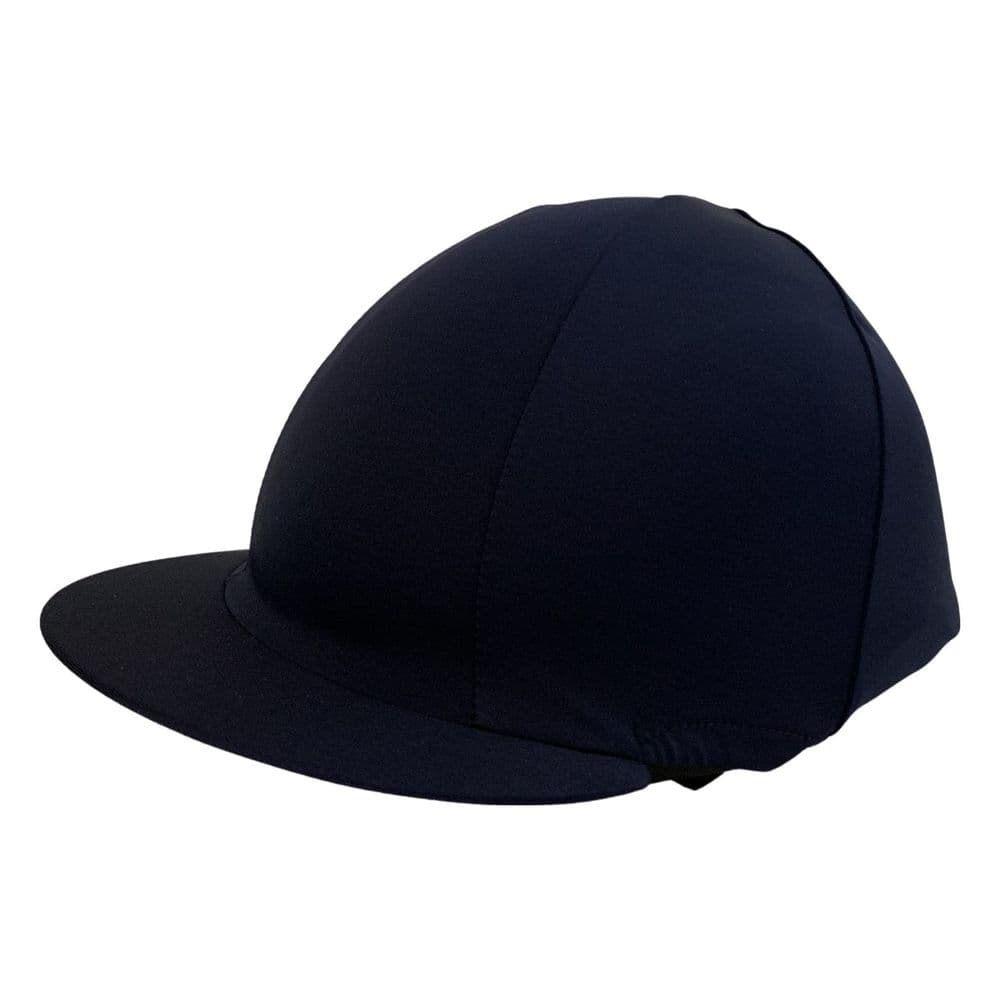 South Devon Moorland Navy Lycra Hat Silk with Button