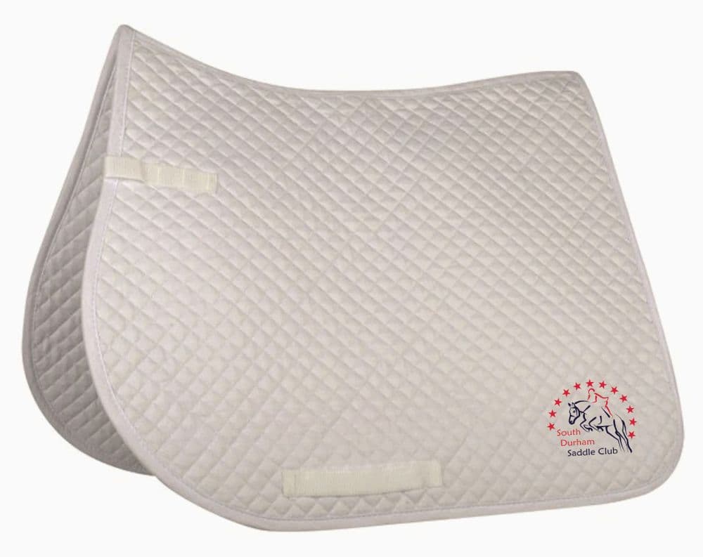 South Durham SC Embroidered Dressage Saddlecloths