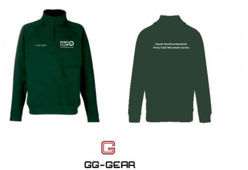 South Northumberland  Adults  Bottle Quarter Zip Sweatshirt