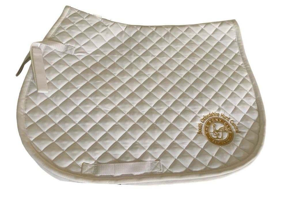 South Oxfordshire Hunt Central GP White Saddlecloths