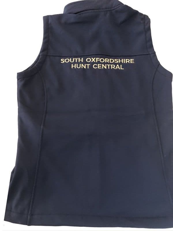 South Oxfordshire Hunt Central Ladies Navy Softshell Gilets