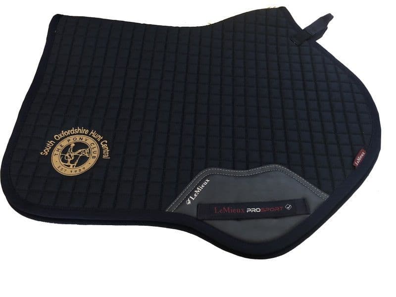 South Oxfordshire Hunt Central Le Mieux navy Close Contact Saddlecloths