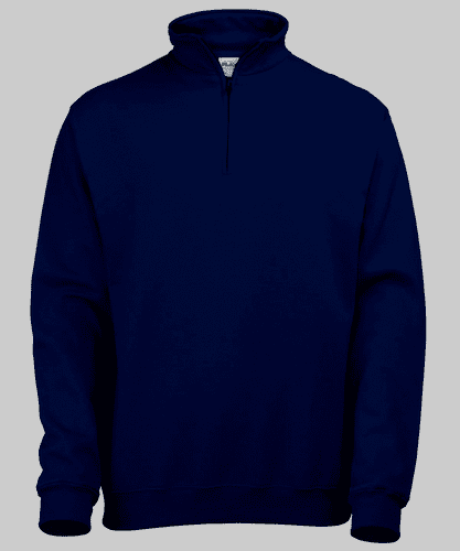 South Oxfordshire Hunt Central Navy  Quarter Zip Sweatshirt SS830