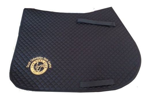 South Oxfordshire Hunt Central Navy Saddlecloth