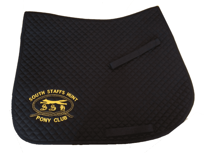 South Staffs GP Navy saddlecloth