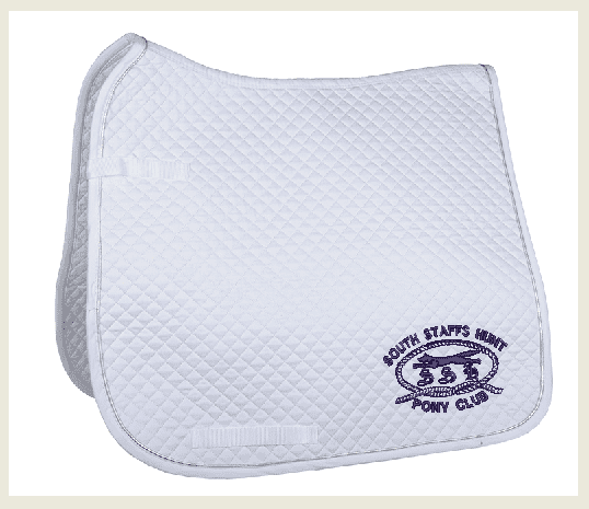 South Staffs Hunt Dressage Saddlecloths