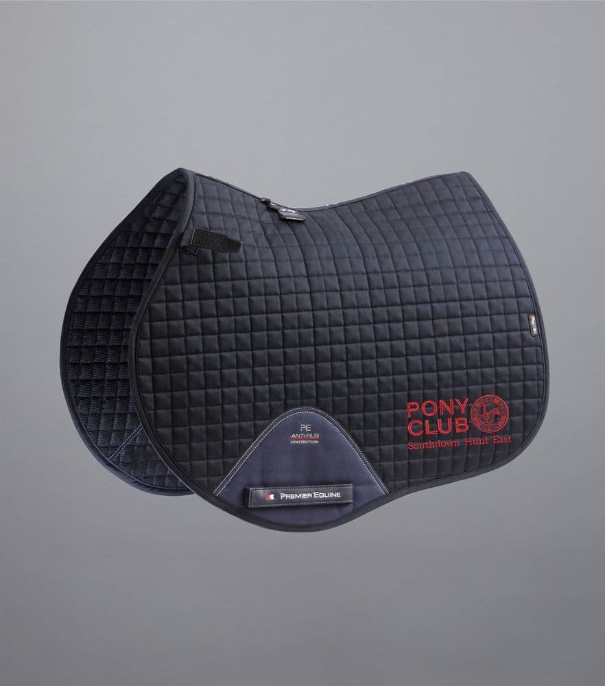 Southdown Hunt East  PC Navy Premier Equine Close Contact Saddlecloths FULL