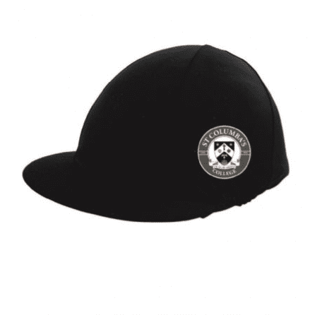 St Columbas College Black Silk, button on top.