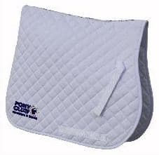 Strathblane GP white saddlecloth