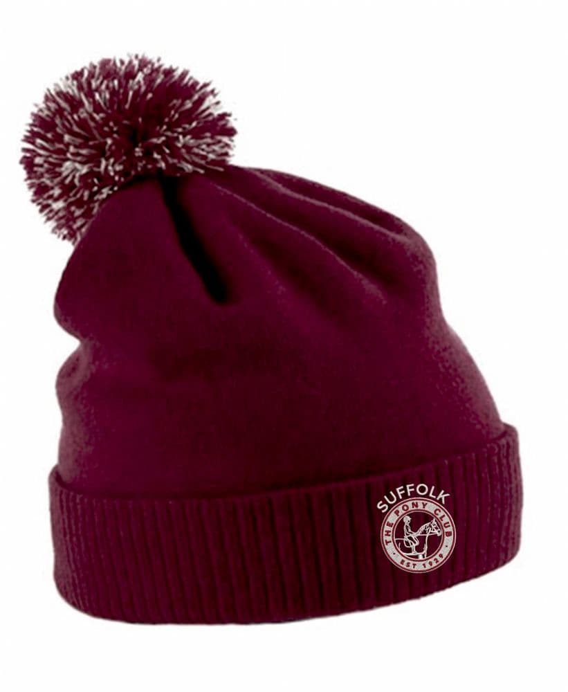 Suffolk PC Burgundy C450 Beanie