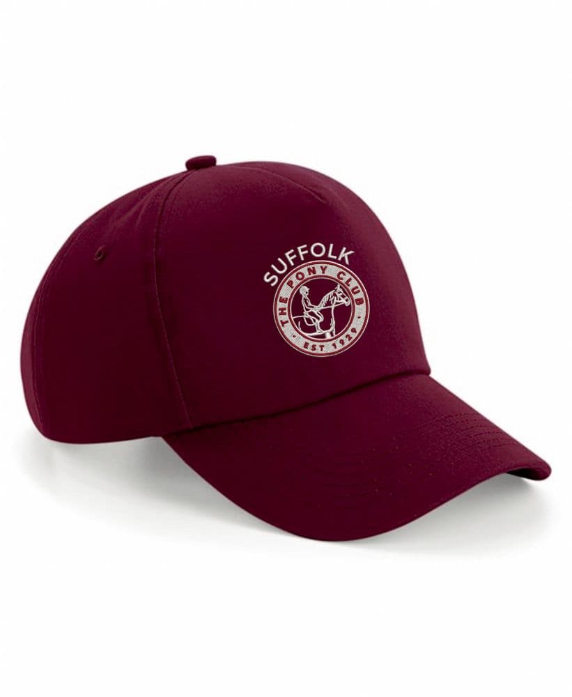 Suffolk PC Burgundy Cap BC25C