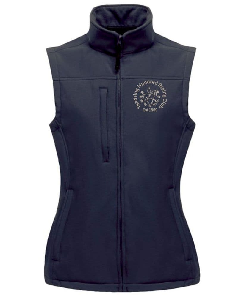 Tendring Hundred RC Navy Flux Softshell Bodywarmer Rg155