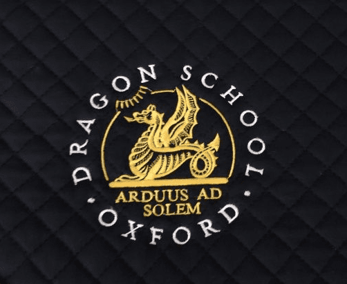 The Dragon School GP navy saddlecloth