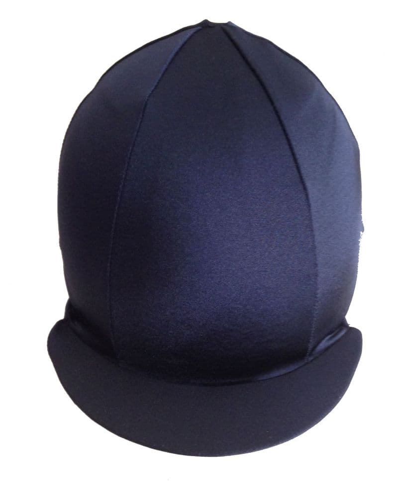 The Dragon School Hat Silk, Navy With Golden Yellow PomPom