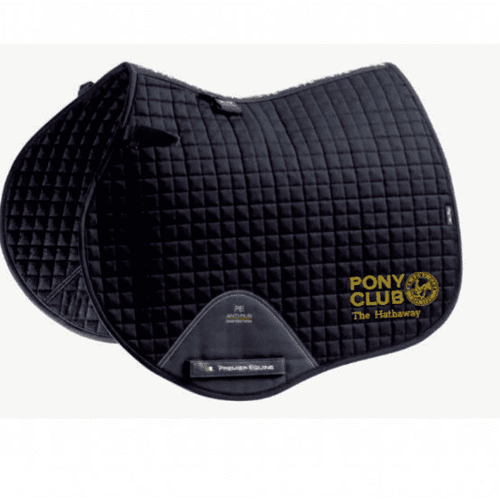 The Hathaway PC Premier Equine navy Close Contact Saddlecloths