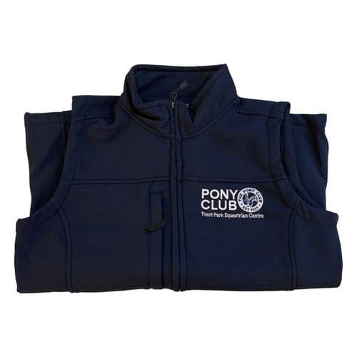 Trent Park Ladies Navy Softshell Gilets