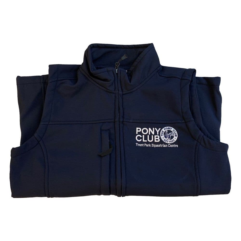 Trent Park Ladies Navy Softshell Gilets