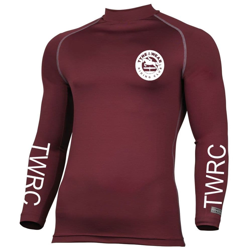 Tyne & Wear RC Adults Burgundy Base Layer