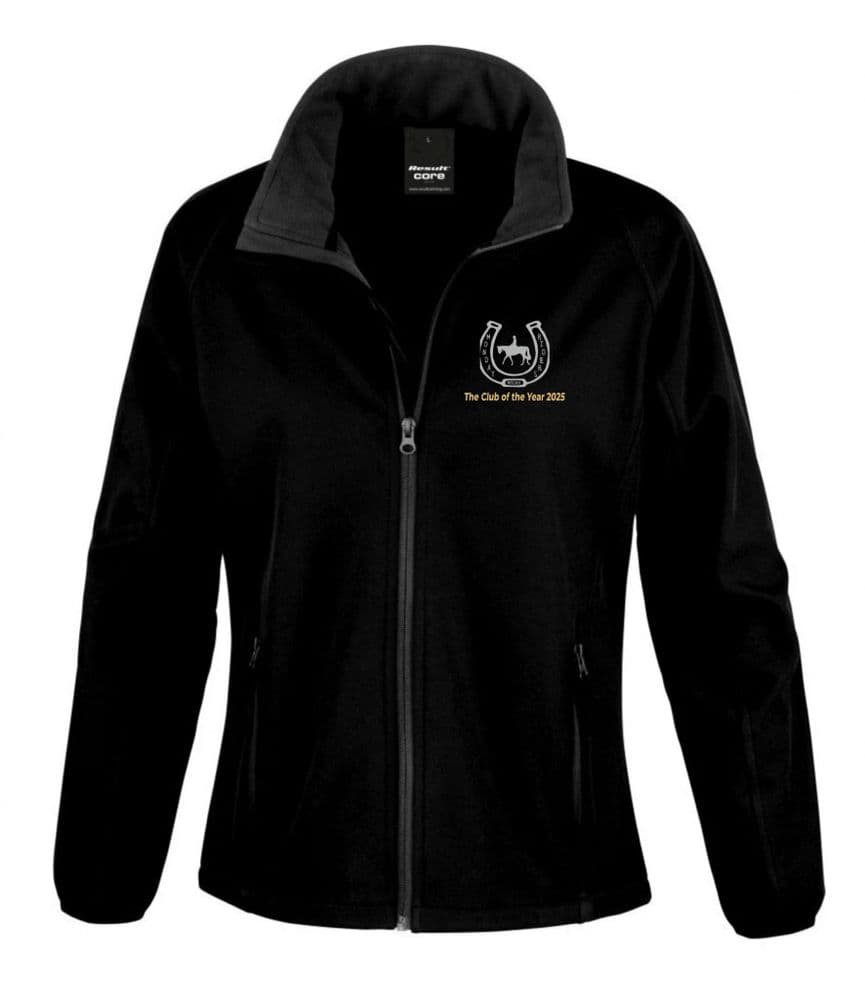 Unisex Monday Riders Black softshell jacket R231M