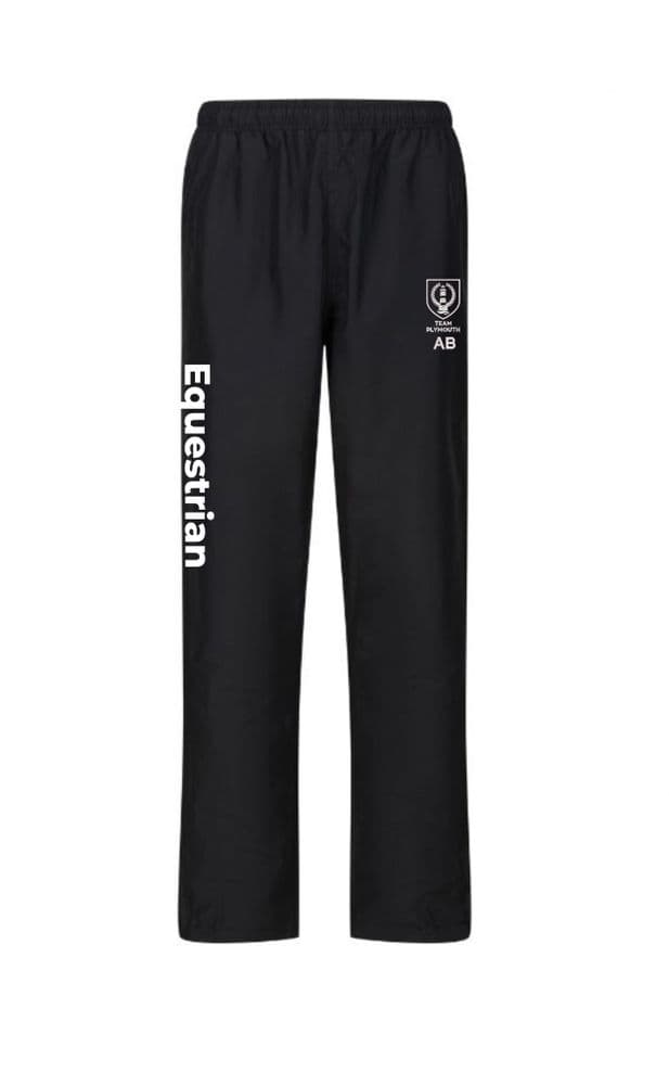 Unisex Plymouth University Black Track Pants - 211