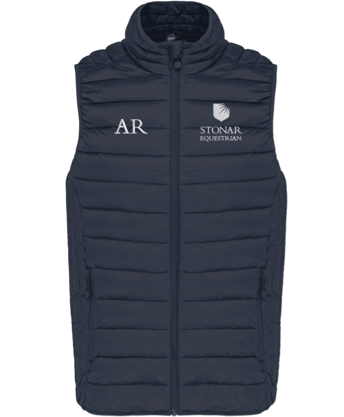 Unisex Stonar BTEC Navy Padded Gilet - KB6113