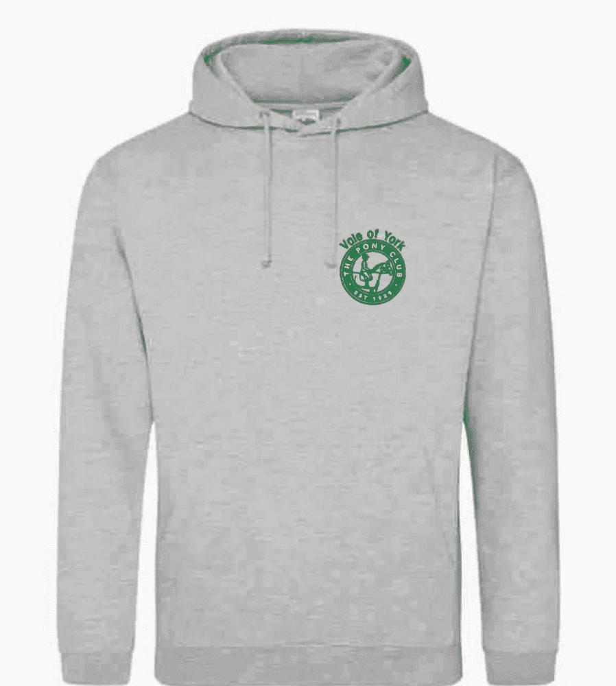Vale of York Heather Grey Adults Hoody