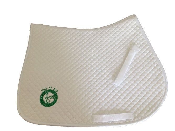 Vale of York White General Purpose Saddlecloths