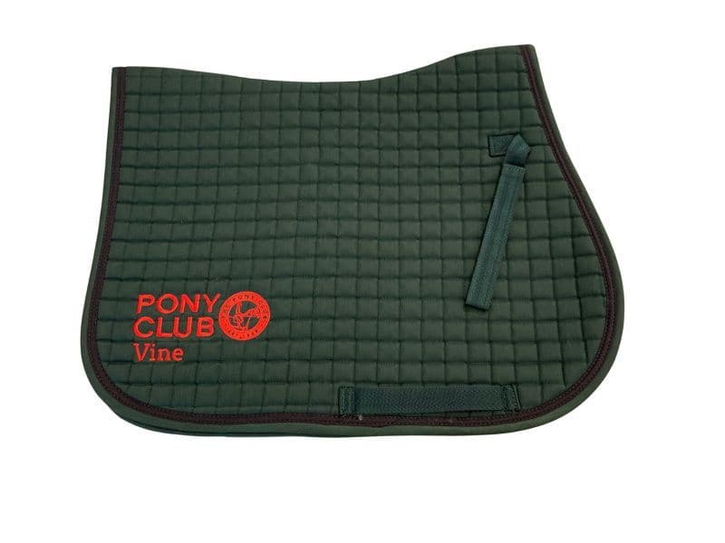 Vine Bottle Green Saddlecloths