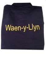 Waen-y-Llyn ADULT navy Polo Shirt