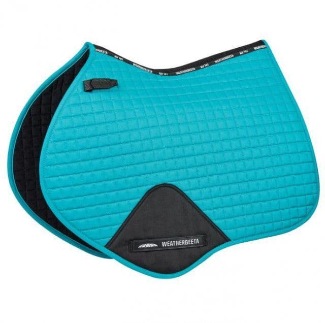 Weatherbeeta Turquoise Jump Saddle Pad - FULL