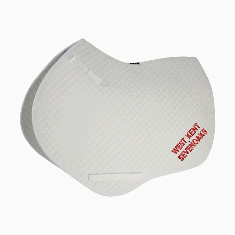 West Kent Sevenoaks Close Contact white saddlecloth