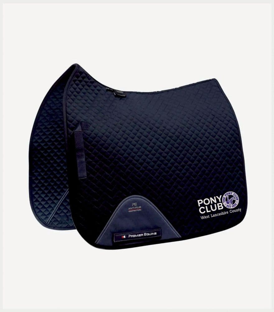 West Lancashire County PC Pony Size Premier Equine Dressage Saddlecloths