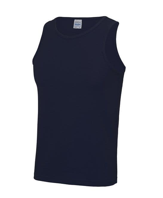 West Warwickshire Tetrathlon Navy Men's cool vest JC007