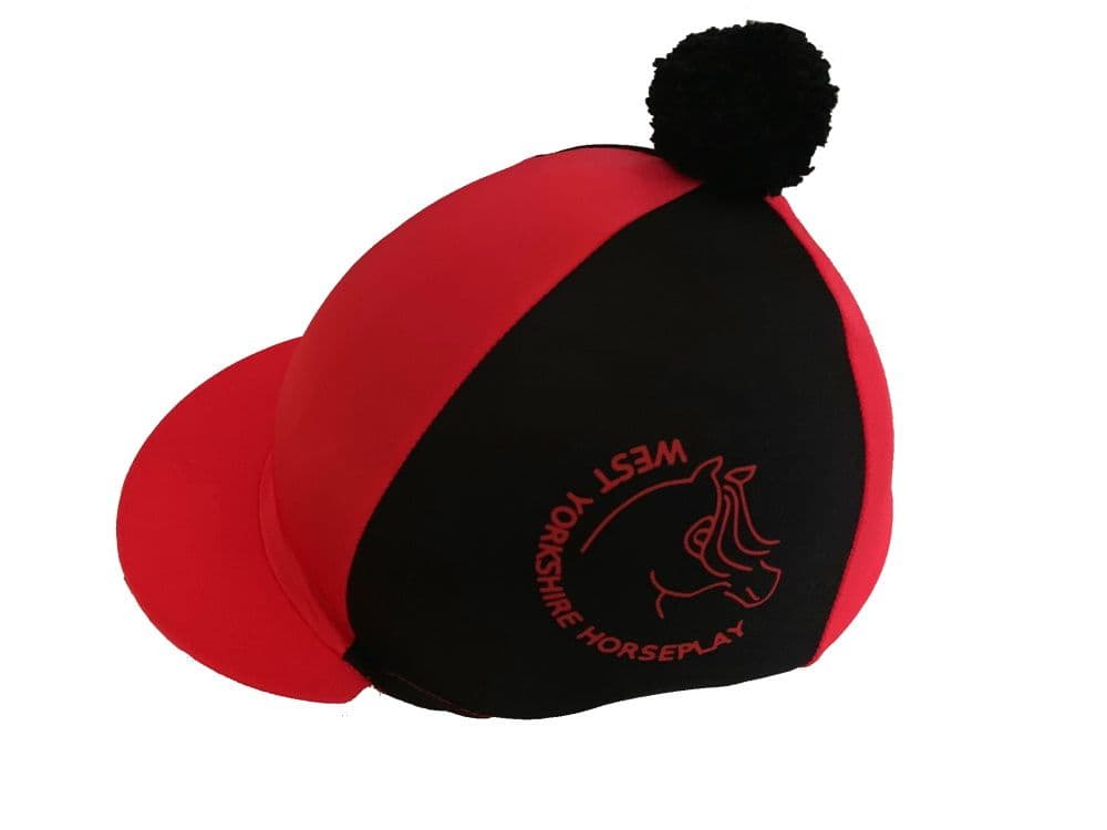 West Yorkshire Horse Play Red/Black silk with pompom