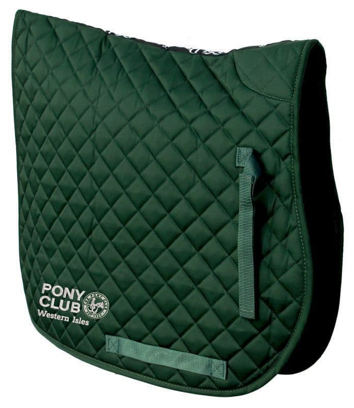 Western Isles  PC  Bottle Green Saddlecloth